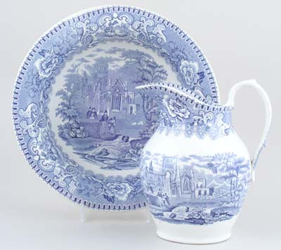 Ewer and Bowl c1840